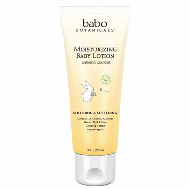 Moisturizing Baby Lotion Oatmeal Calendula - Babo Botanicals